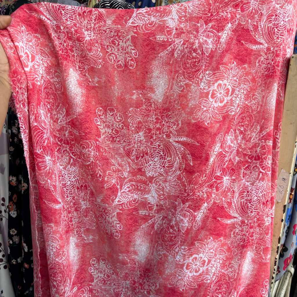 KAIN CERUTY MOTIF ETNIK - tr - Kain Sifon Babydoll Ceruty Premium Halus Lembut Adem Terbaru Murah Gr