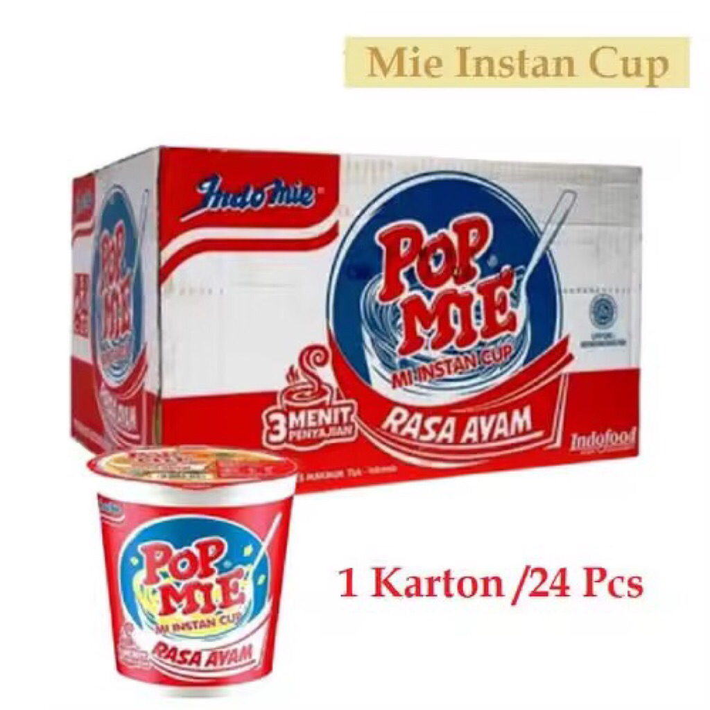 

Pop Mie Rasa Ayam 1 dus isi 24 pcs