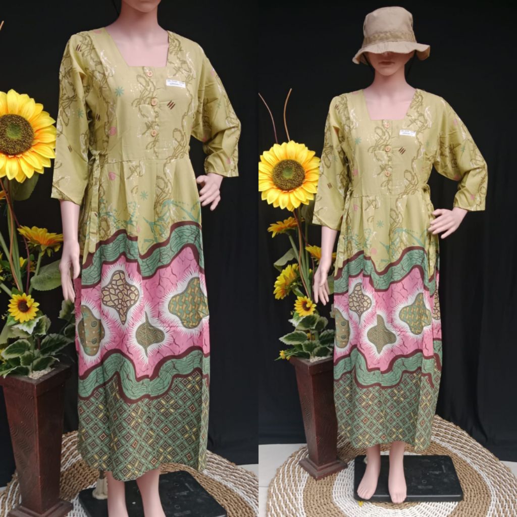 DASTER CHIBI HAP LENGAN PANJANG TALI SAMPING