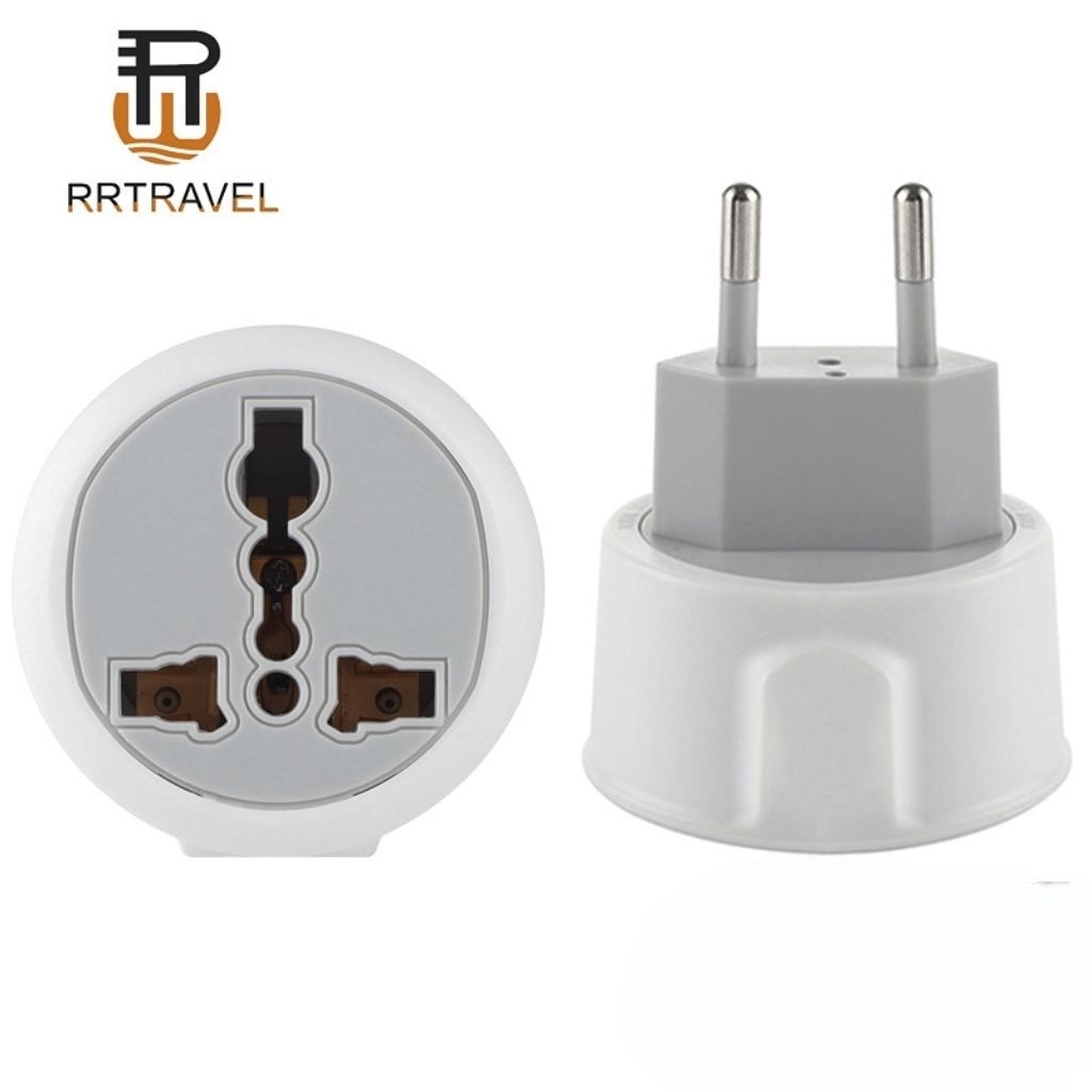 Adaptor Colokan Universal Over Steker Sambung Colokan Kaki 3 ke kaki 2 Colokan Kabel Universal