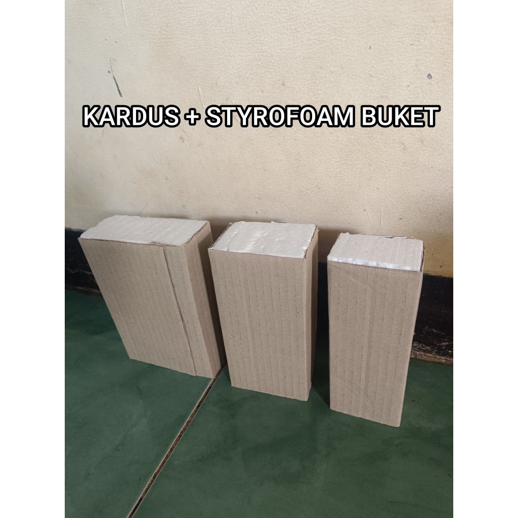 

Kardus + Styrofoam Untuk Tancapan Buket Ukuran Besar Sedang Kecil