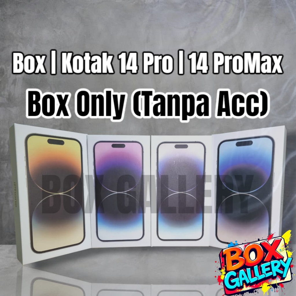 

Box Gallery Dus Kotak 14 Pro | ProMax Only (Tanpa Acc)