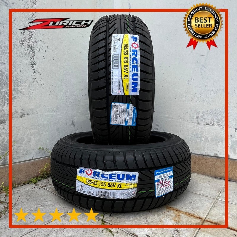 Ban Mobil 185 55 R15 Merek Forceum D800 Ukuran 185 55 R15 Tubles