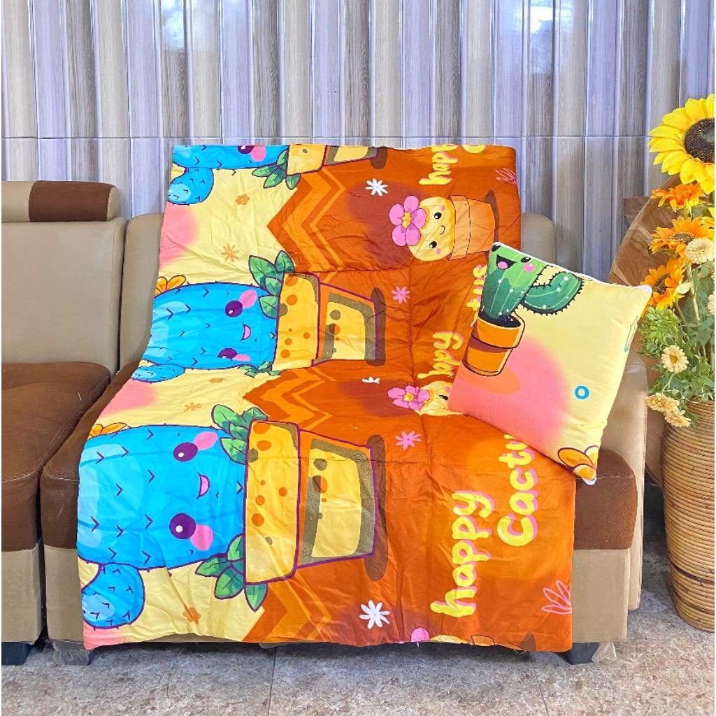 Bantal Selimut 2 IN 1 (BAlMUT) Praktiss buat kemping