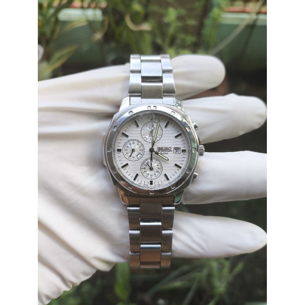 (Harga Net) Jam Tangan Seiko SNDB33P1 7T92-0CA0 Chronograph All Original Mesin Jepang Seiko 7T92 Fun