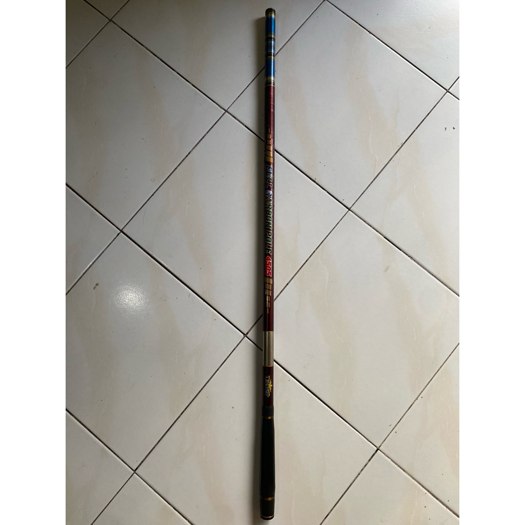 Tegek Pancing Ajiking Carbon Pole Bongkot 4505