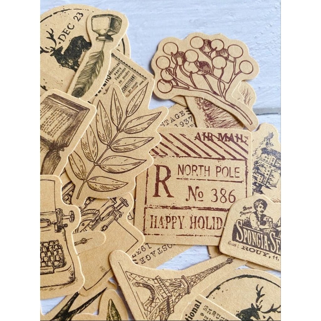 

STIKER JOURNALING BROWN VIBE