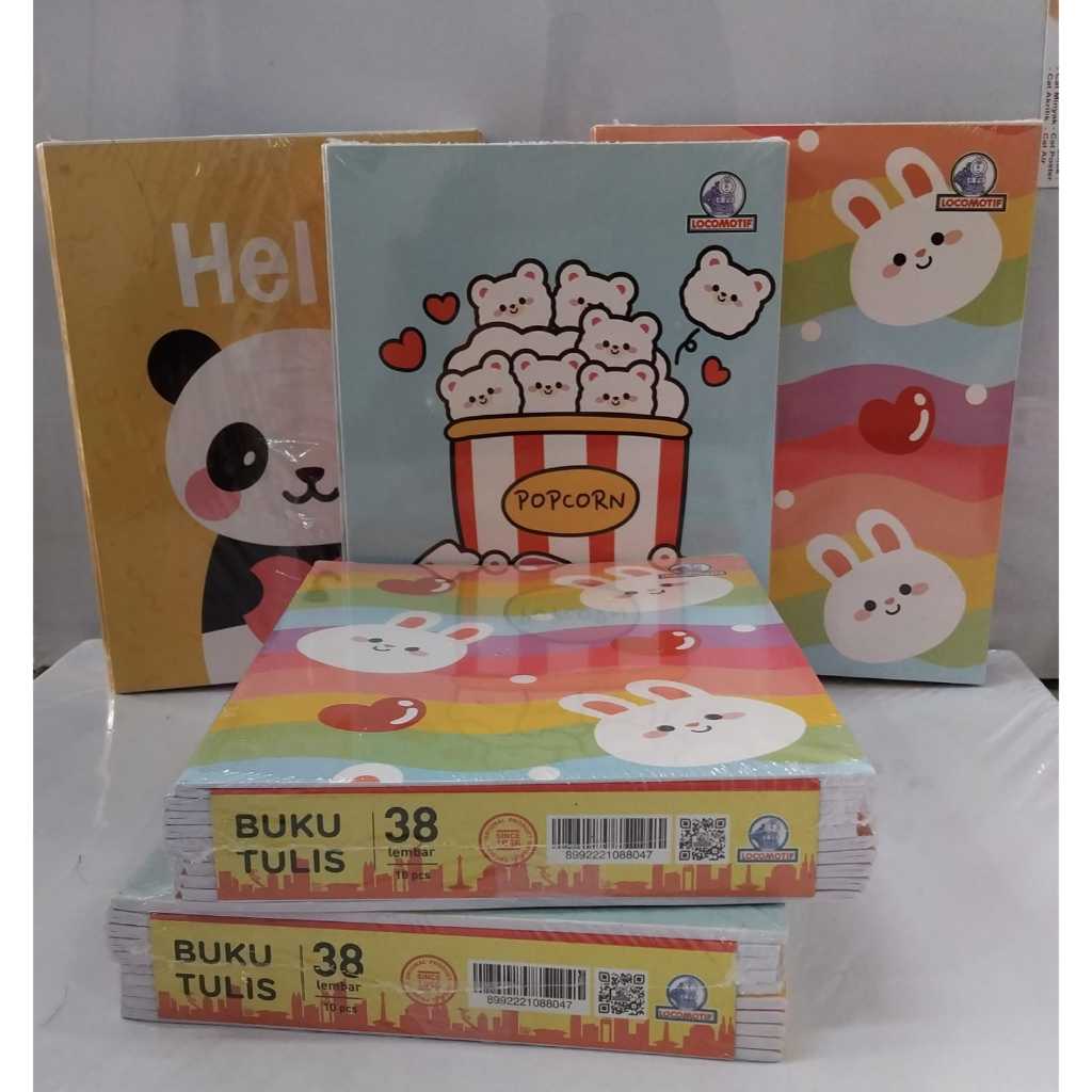 

BUKU TULIS 38 LOCOMOTIF