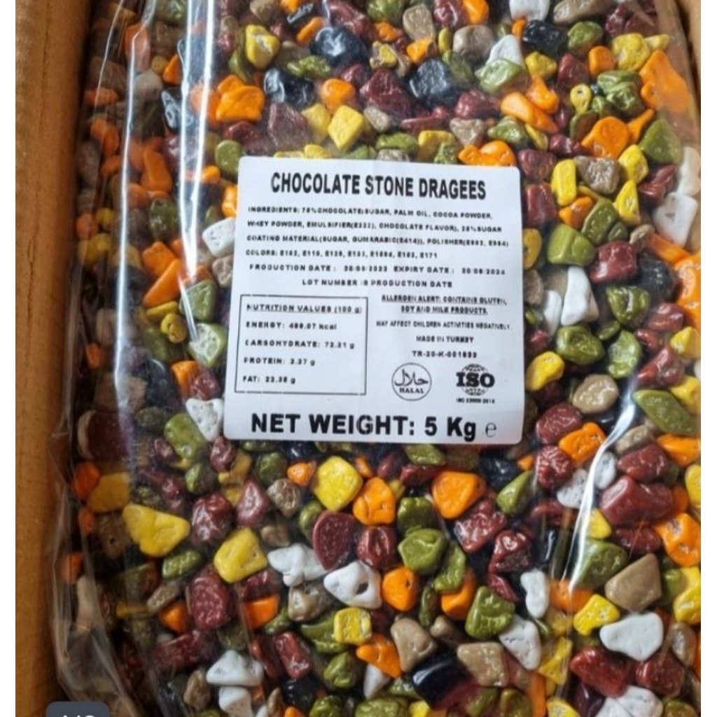 

Coklat kerikil Turkey Merk Fanatic kemasan 5kg