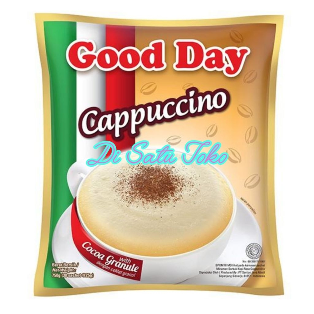 

Good Day Cappuccino | Kopi Instant dengan Gula - Di Satu Toko