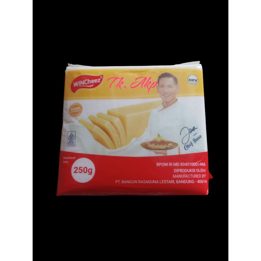 

Keju Wincheez 250gr / keju cheddar winchess / keju winchiz best seller