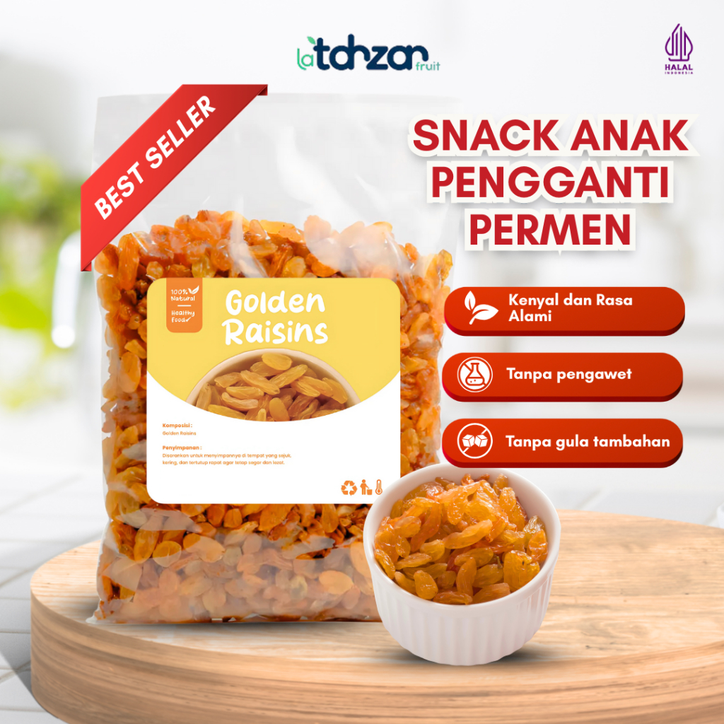 

Kismis Asam Manis 1 Kg Golden Raisin Oleh Oleh Haji Umroh Cemilan Sehat Topping Kue Premium