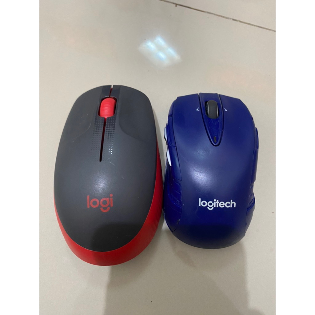 MOUSE WIRELESS LOGITECH BEKAS NORMAL 2 Pcs