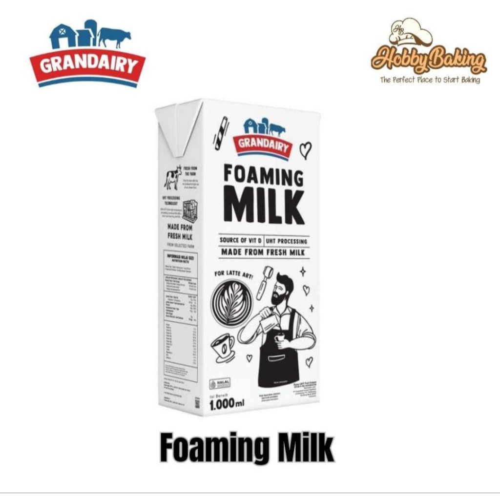 

Grandairy Foaming Milk 1L