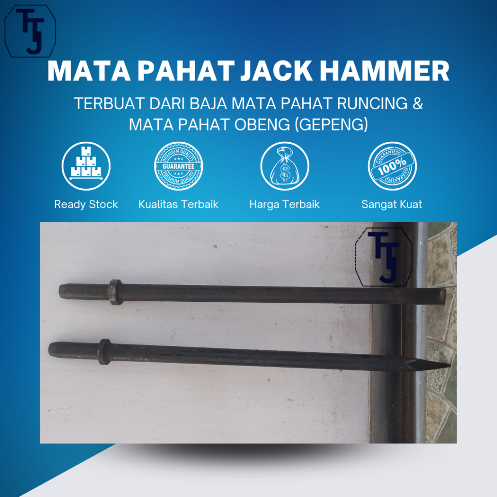 Mata Pahat Jack Hammer Bobok Beton / Tembok - OBENG