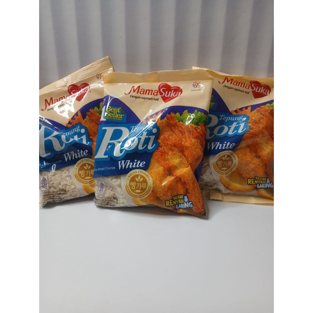 

Mamasuka Tepung Roti Putih 100gr