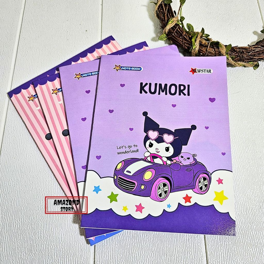 

BUKU TULIS KARAKTER KUROMI LUCU (10PCS) ISI 38 LEMBAR KWARTO/PENDEK