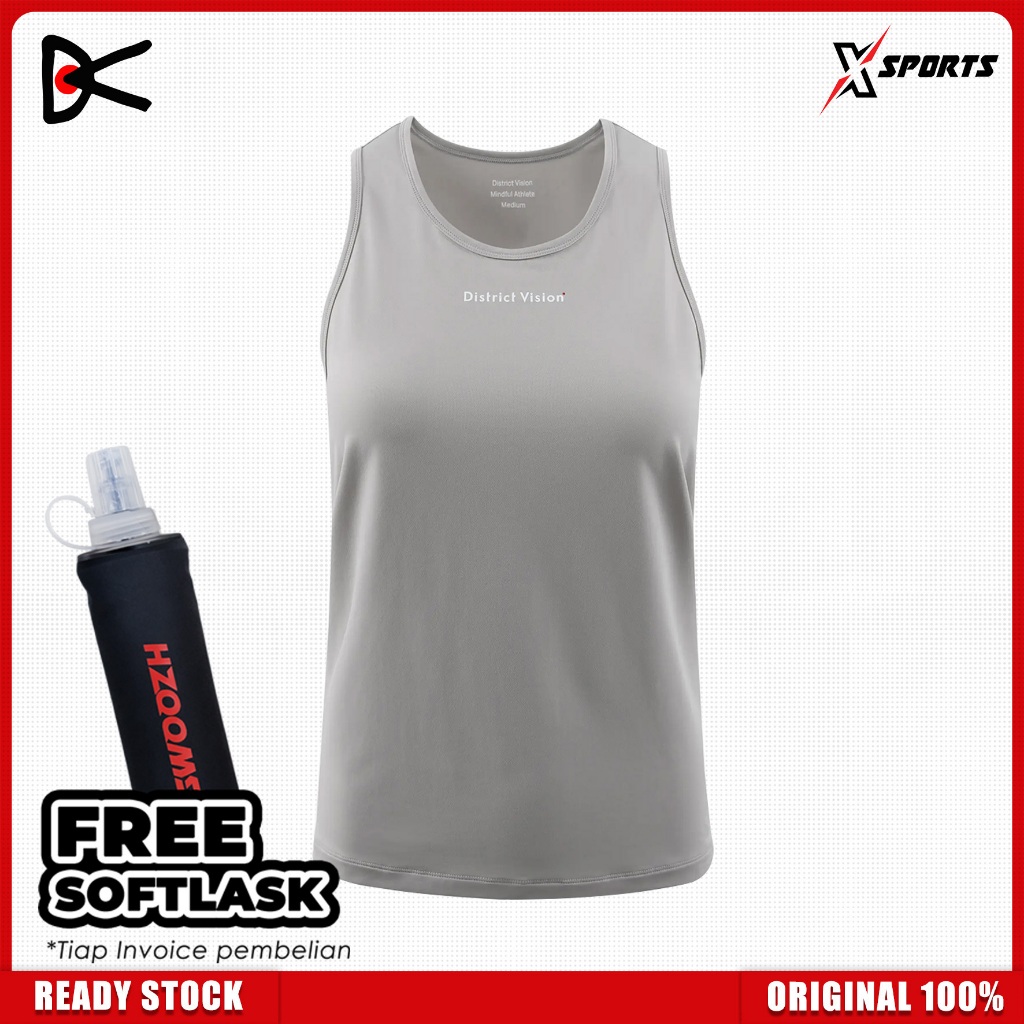 DISTRICT VISION Training Singlet Women Stone
