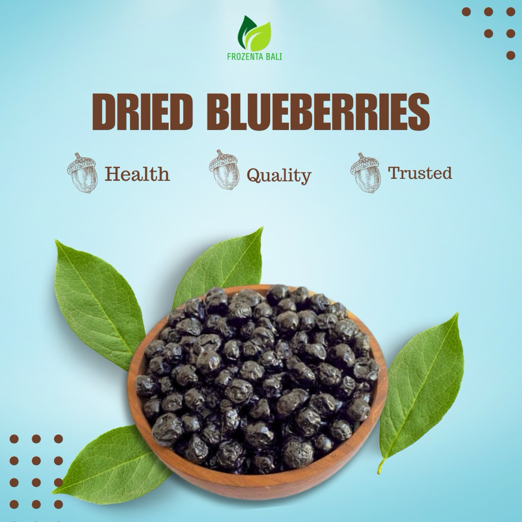 

Dried Blueberry 100g Dried Blueberries
