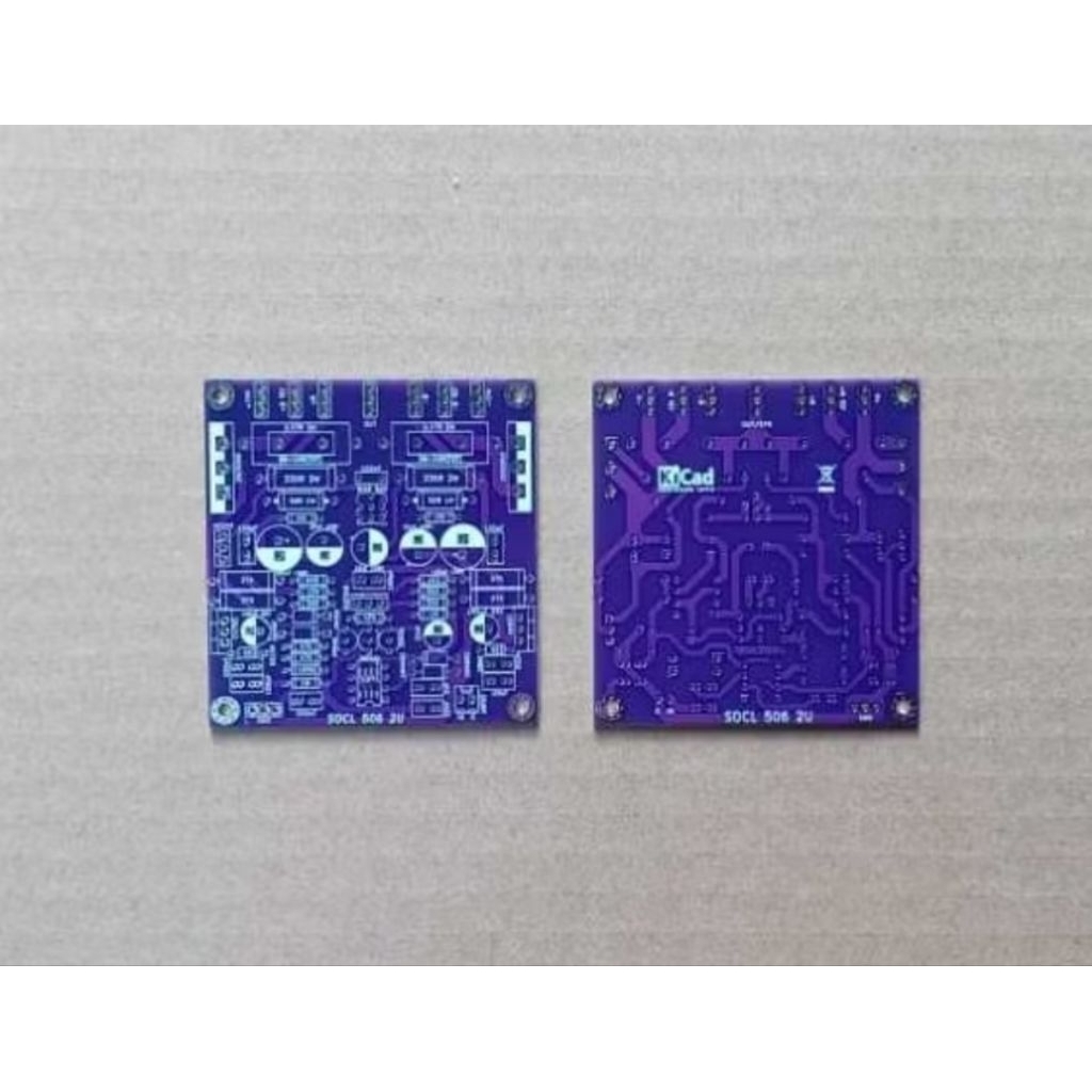 pcb SOCL 506 bias servo  2u fiber dobel layer