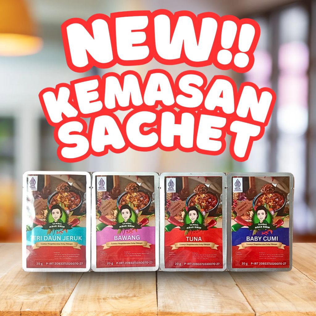 

Sambal Mbak Ririn Sambal Tuna Kemasan Sambel Sachet 20 g