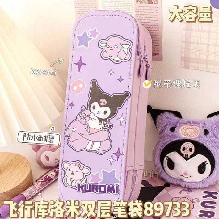 

PENCIL CASE SANRIO PREMIUM / UNTUK SEKOLAH PAUD & TK PO 2545