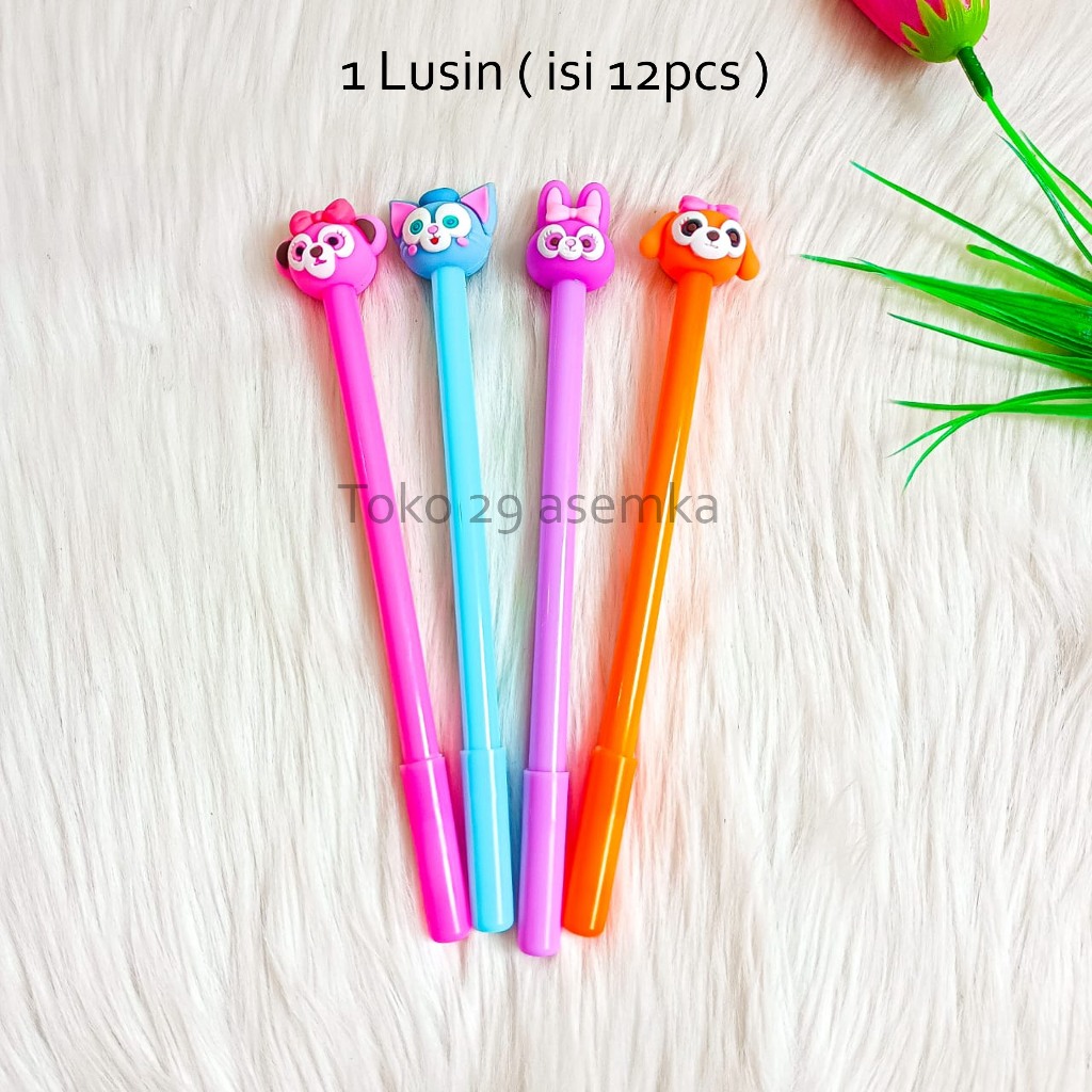 

12PCS SELUSIN PULPEN GEL KARAKTER DUFFY CAT PGK-1899 ALAT TULIS PERLENGKAPAN SEKOLAH LUCU UNIK