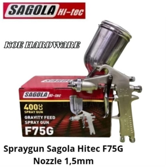 KoeHardware - Spray Gun Sagola F75G Hitec/Sped Cat Sagola F75G Hitec/Semprotan Cat Sagola F75G Hitec