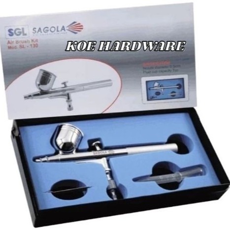 KoeHardware - Air Brush Kit SAGOLA SL-130/Alat Semprot Cat Air Brush Sagola