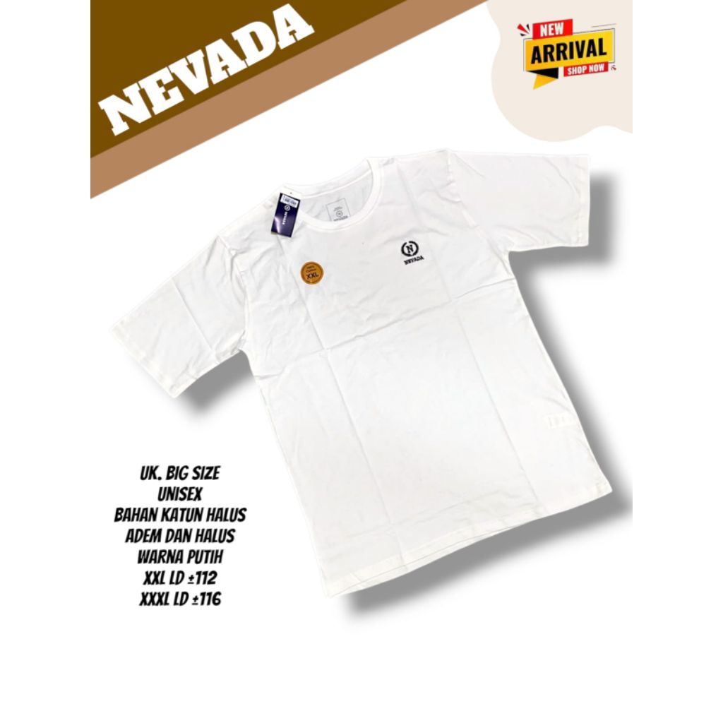 KAOS NEVADA BIG SIZE ORIGINAL MURAH