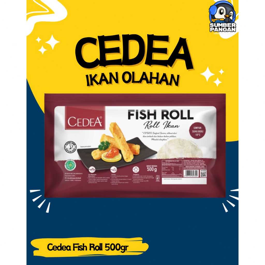

Cedea Fish Roll Ikan Olahan 500gr