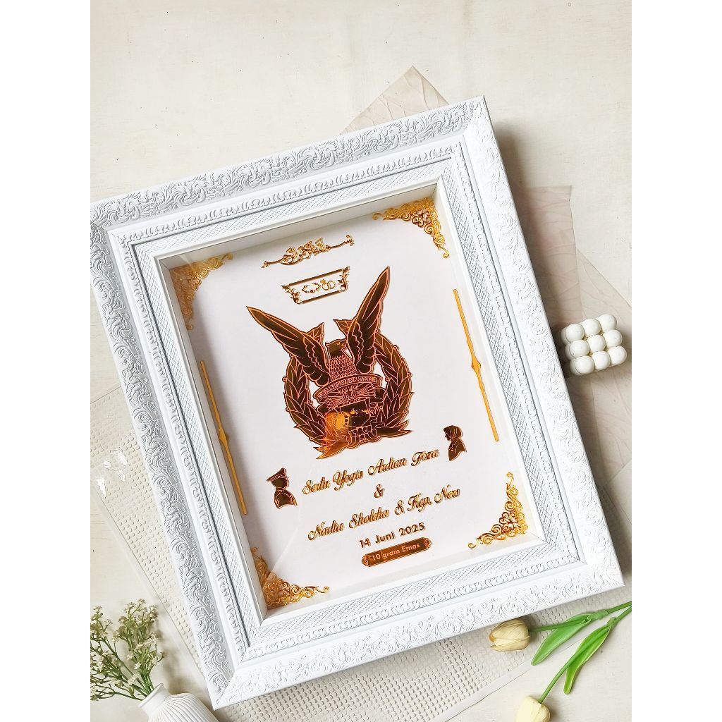 Mahar TNI AU/Mahar Tentara/Mahar Akrilik/Mahar Profesi