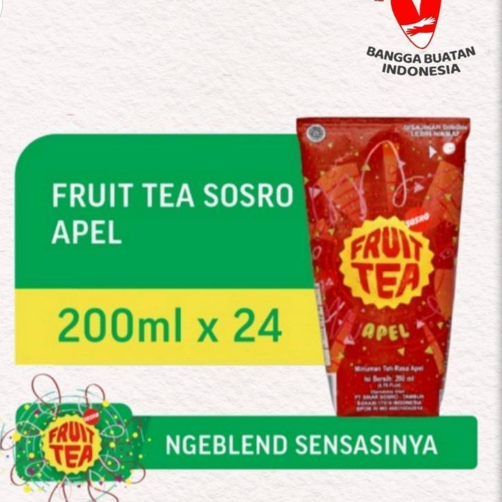 

Fruit Tea Sosro Apel Genggam 200 ml - (HARGA 1 DUS ISI 24 pcs)