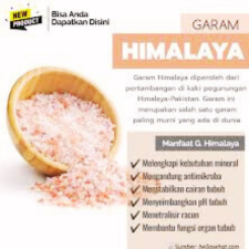 

GARAM HIMALAYA 500 GR & 100 GR Premium Organic Original 100% Pink Salt Natural.