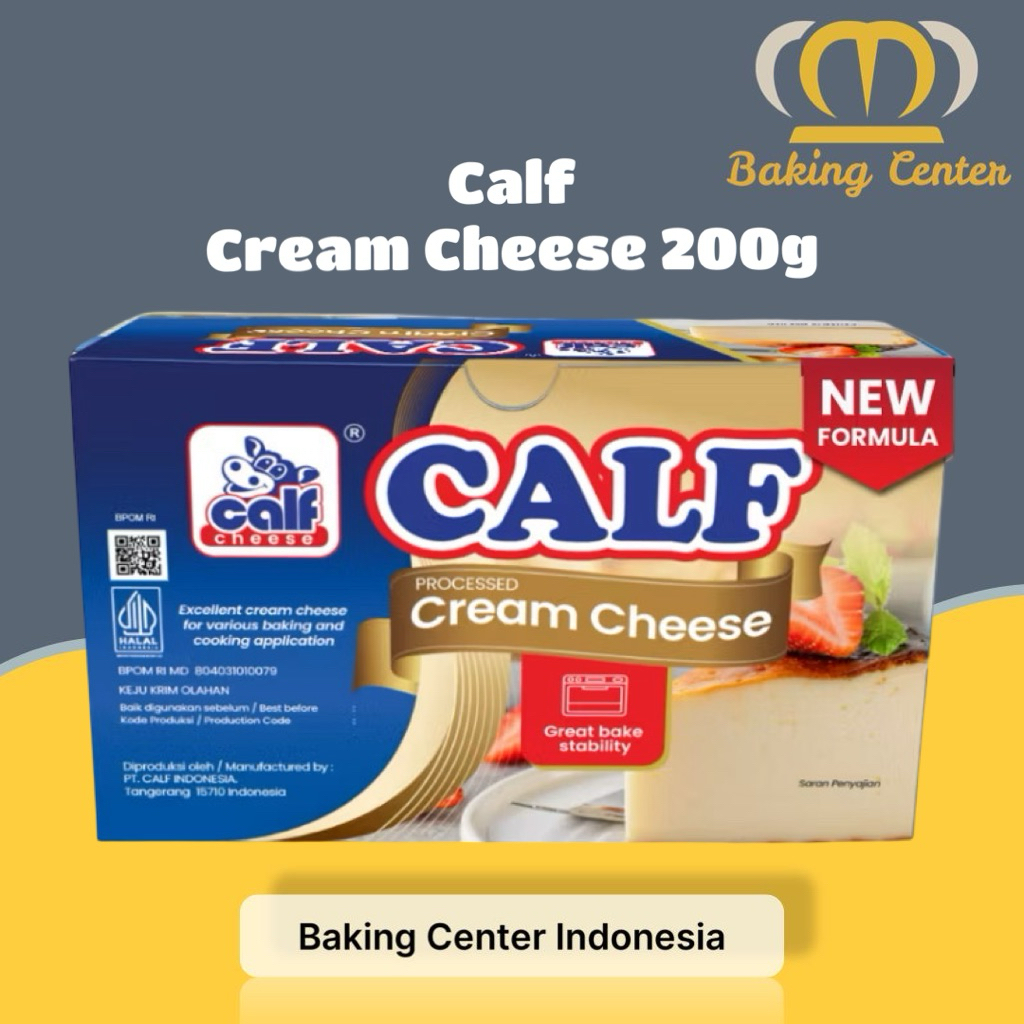 

Calf Processed Cream Cheese 200gr - Calf Krim Cheese 200gr