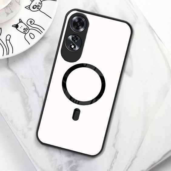 (B72) Softcase Glass Kaca OPPO A60 - CASE HP TERBARU - Case Hp OPPO A60 Terbaru Anti Air TPU