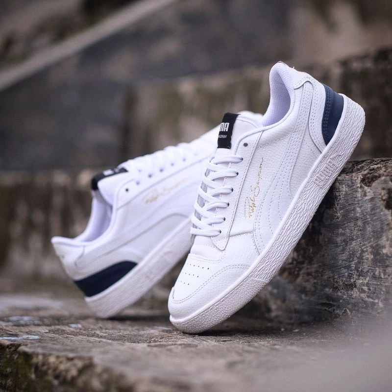PUMA RALPH SAMPSON WHITE NAVY | ORIGINAL 100% | SEPATU CASUAL |