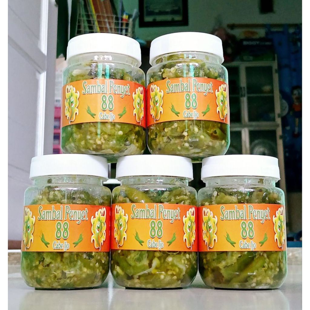 

SAMBEL PENYET 88 CABE IJO FRESH 150 GRAM