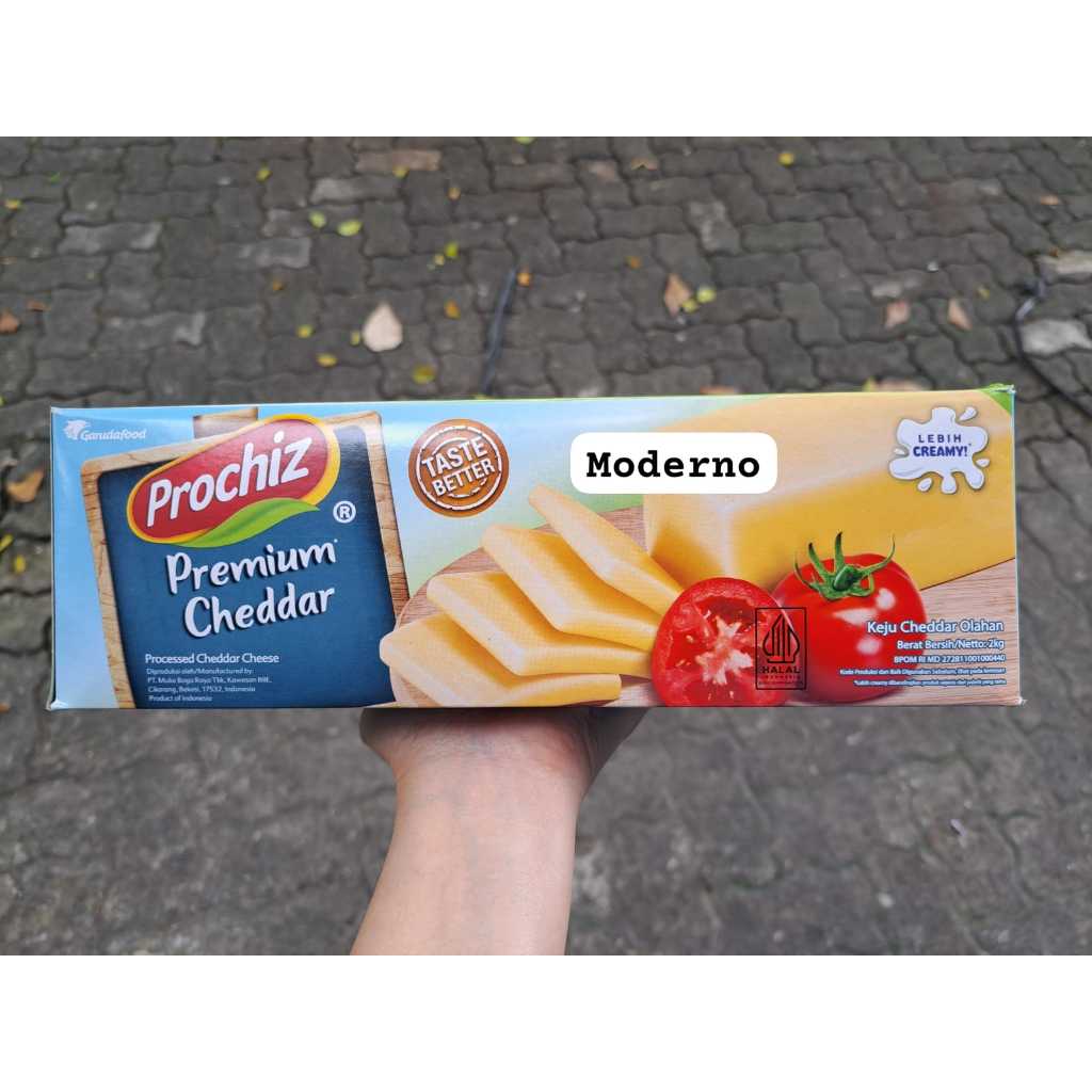 

Keju Cheddar Prochiz Premium 2 kg