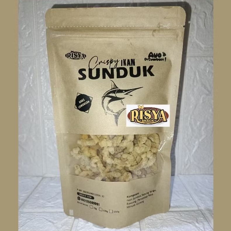 

Crispy Ikan Sunduk 100gr khas Lamongan oleh-oleh