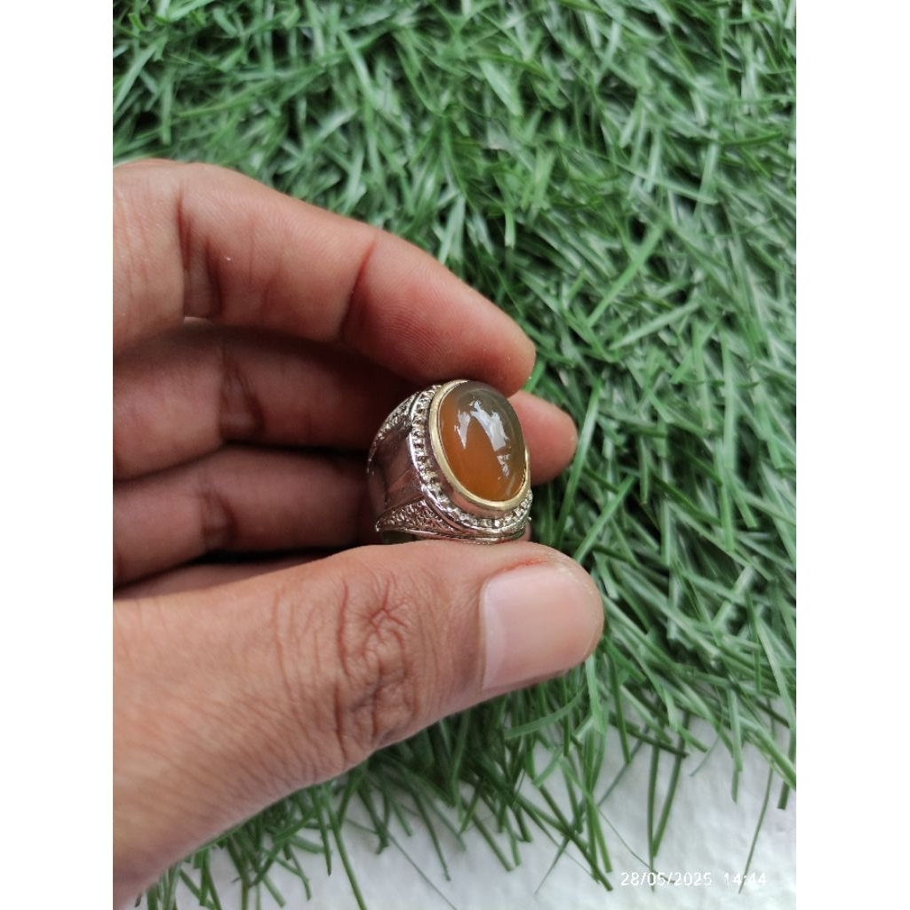 Batu Akik Solar Aceh Bergiwang Natural Kualitas Terbaik