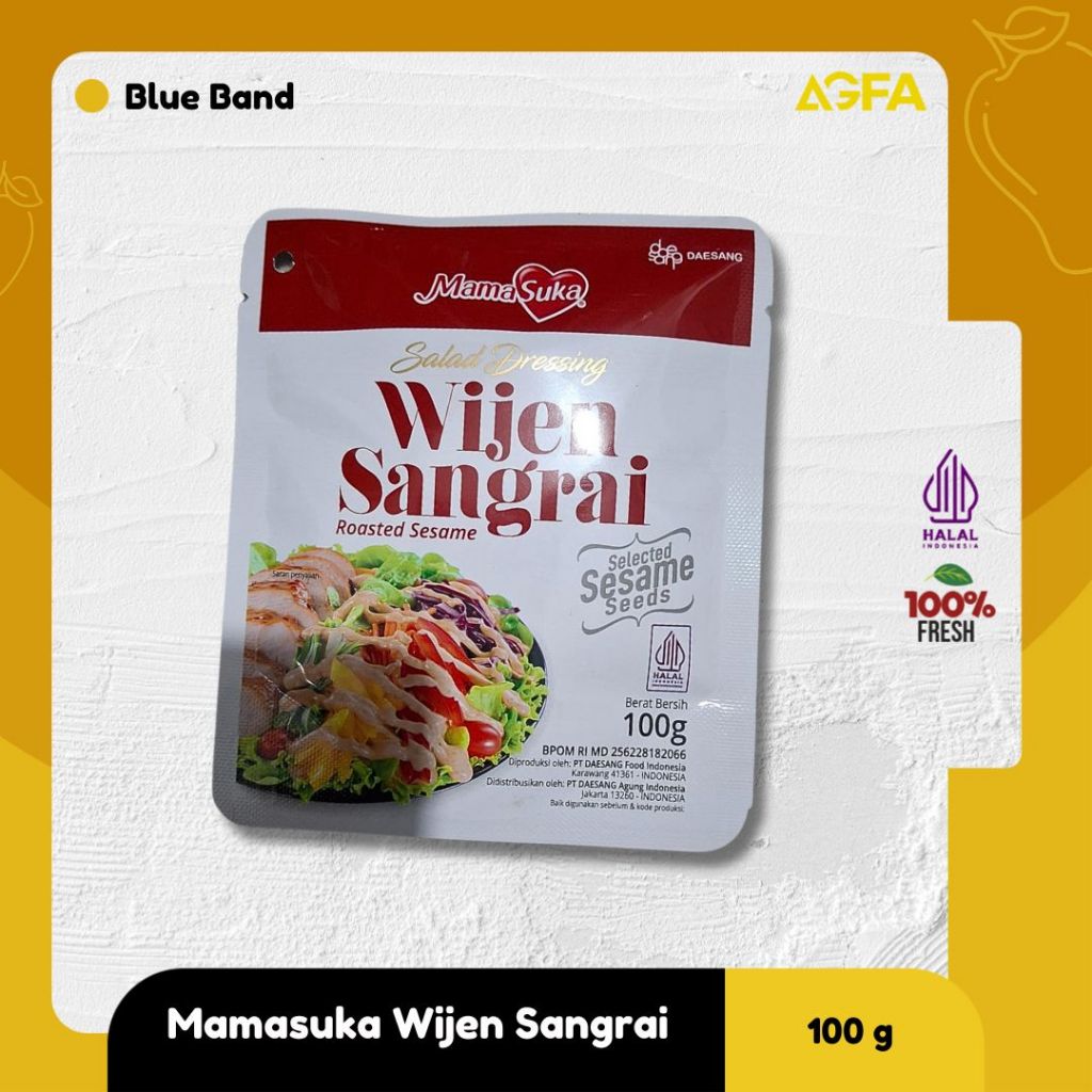 

Wijen Sangrai Salad Dressing Mamasuka