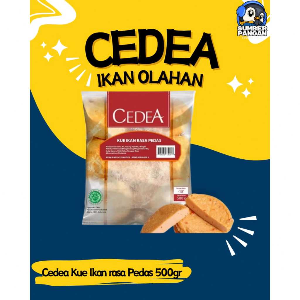 

Cedea Kue Ikan Rasa Pedas 500gr