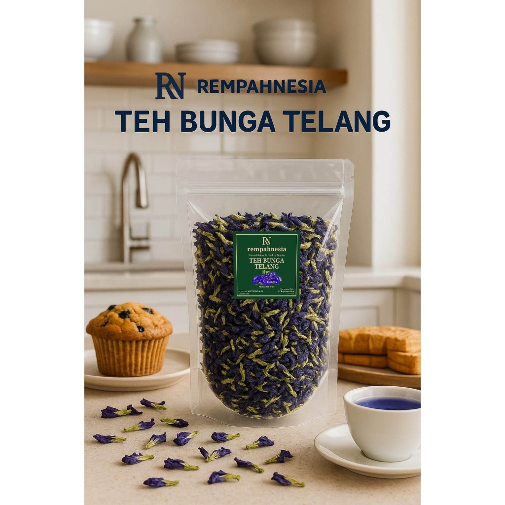 

BUNGA TELANG KERING 1000 GRAM / BUNGA TELANG KERING ORGANIK 1000 GR / TEH BUNGA TELANG 1000GR / TEH BUNGA TELANG GRADE A 1KG