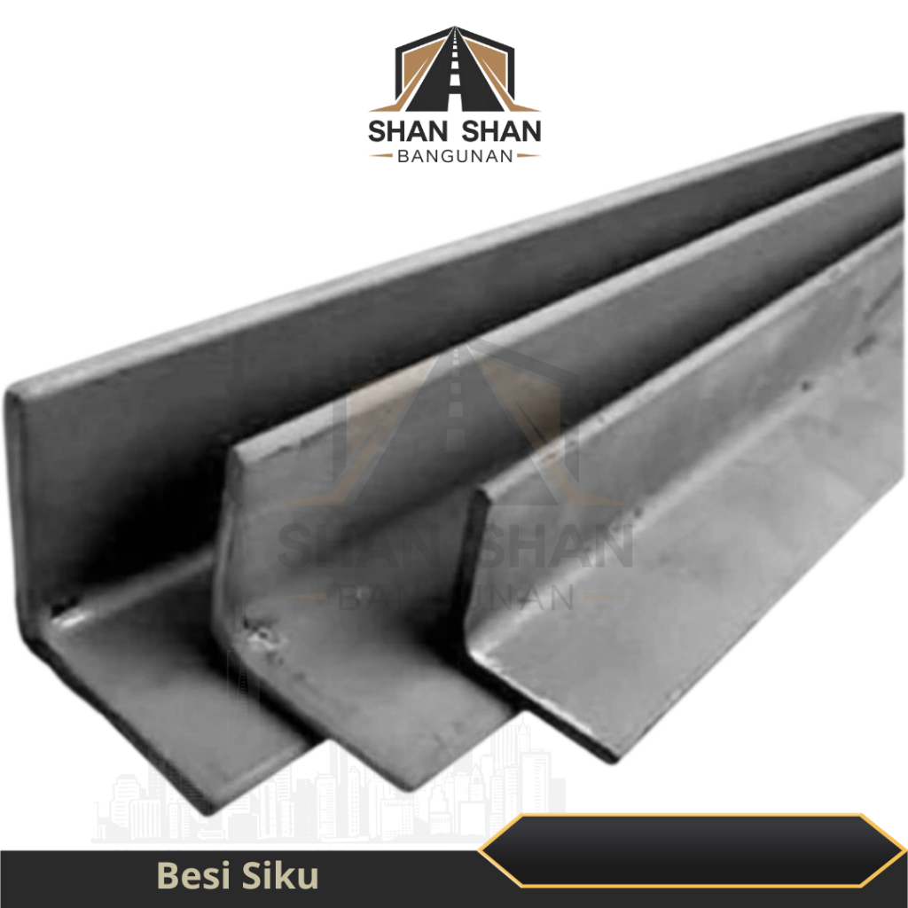 Besi Siku 40 x 40 Tebal 2mm Pjg 6 meter / 40x40 Tebal 3 SNI Pjg 6mtr