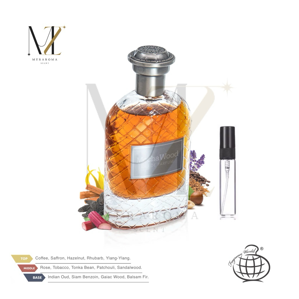 Decant Parfum Fragrance World Mocha Wood
