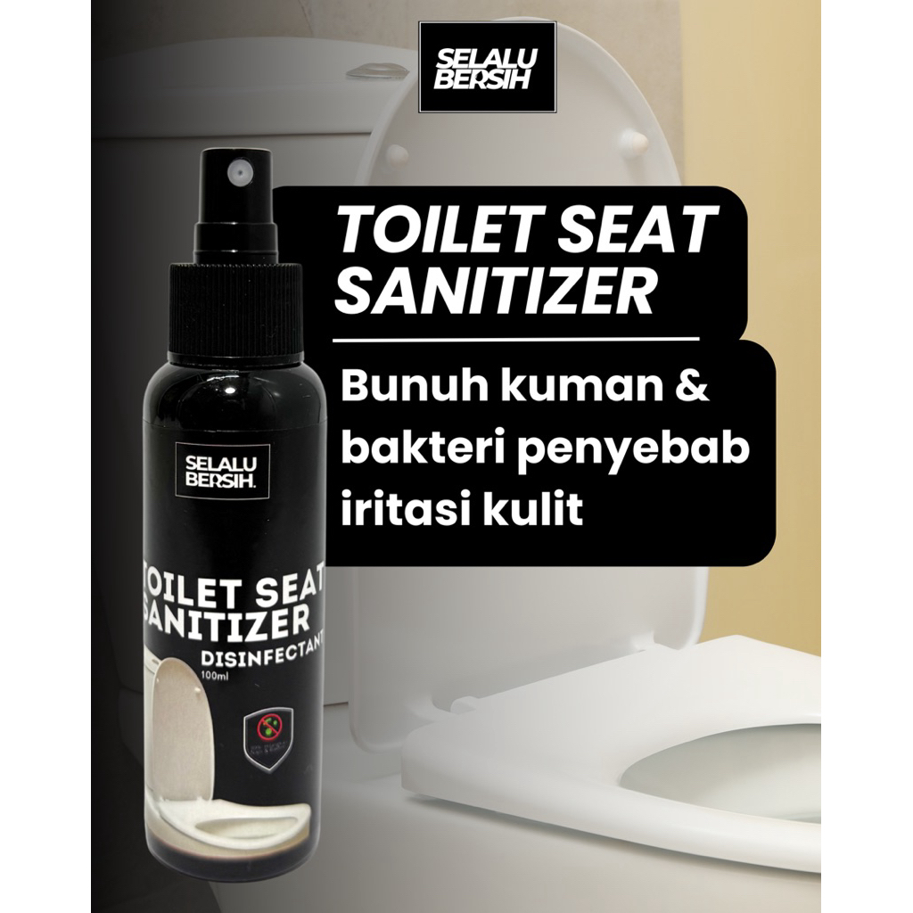 Toilet Seat Sanitizer Spray Disinfektan Travel Antibakteri Pembersih Toilet Umum Portable