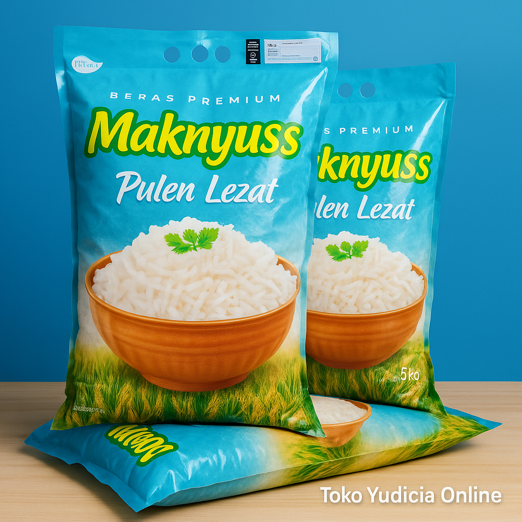 

Beras Premium Maknyuss 5 kg