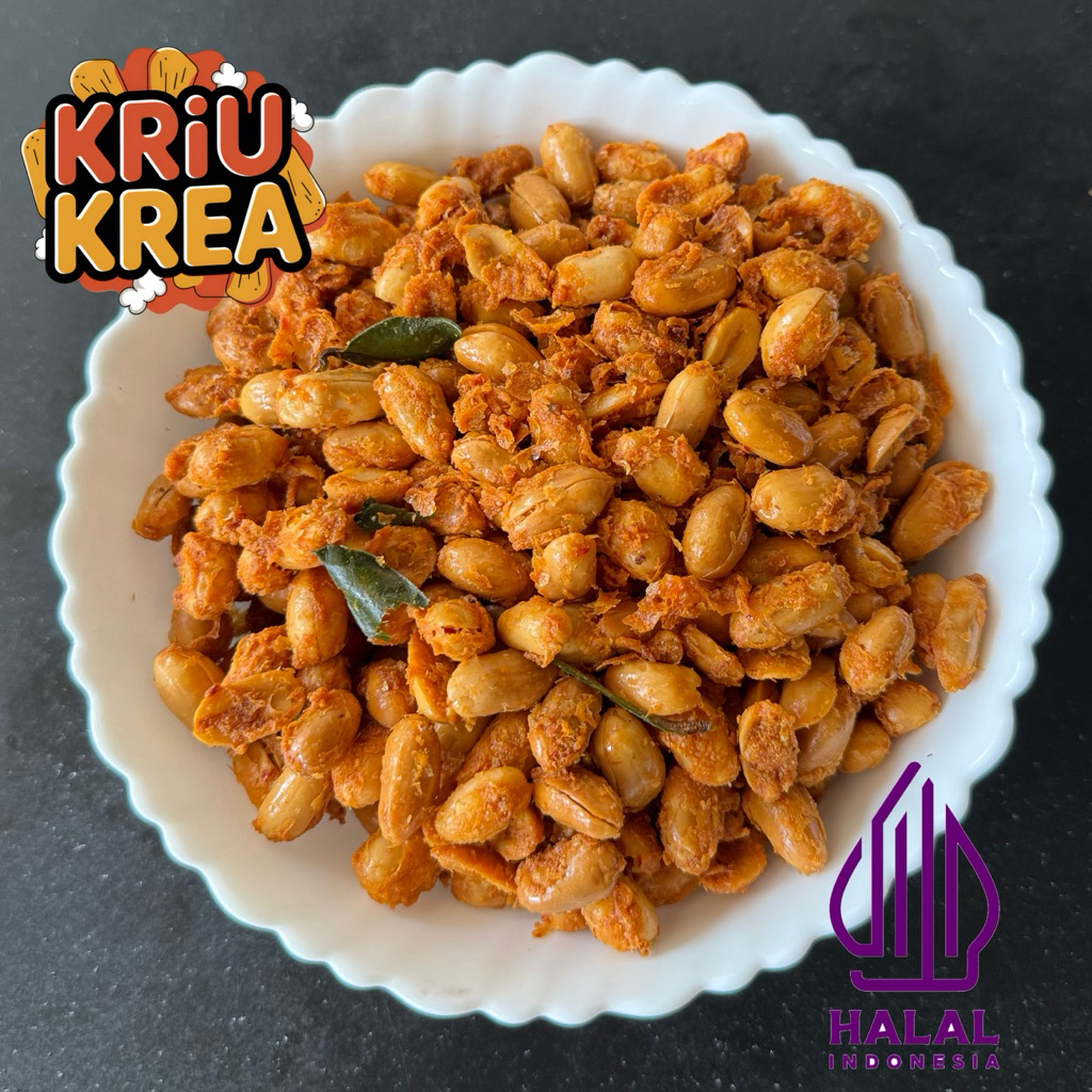 

Kacang bali / kacang thailand goreng Daun Jeruk 500 gram