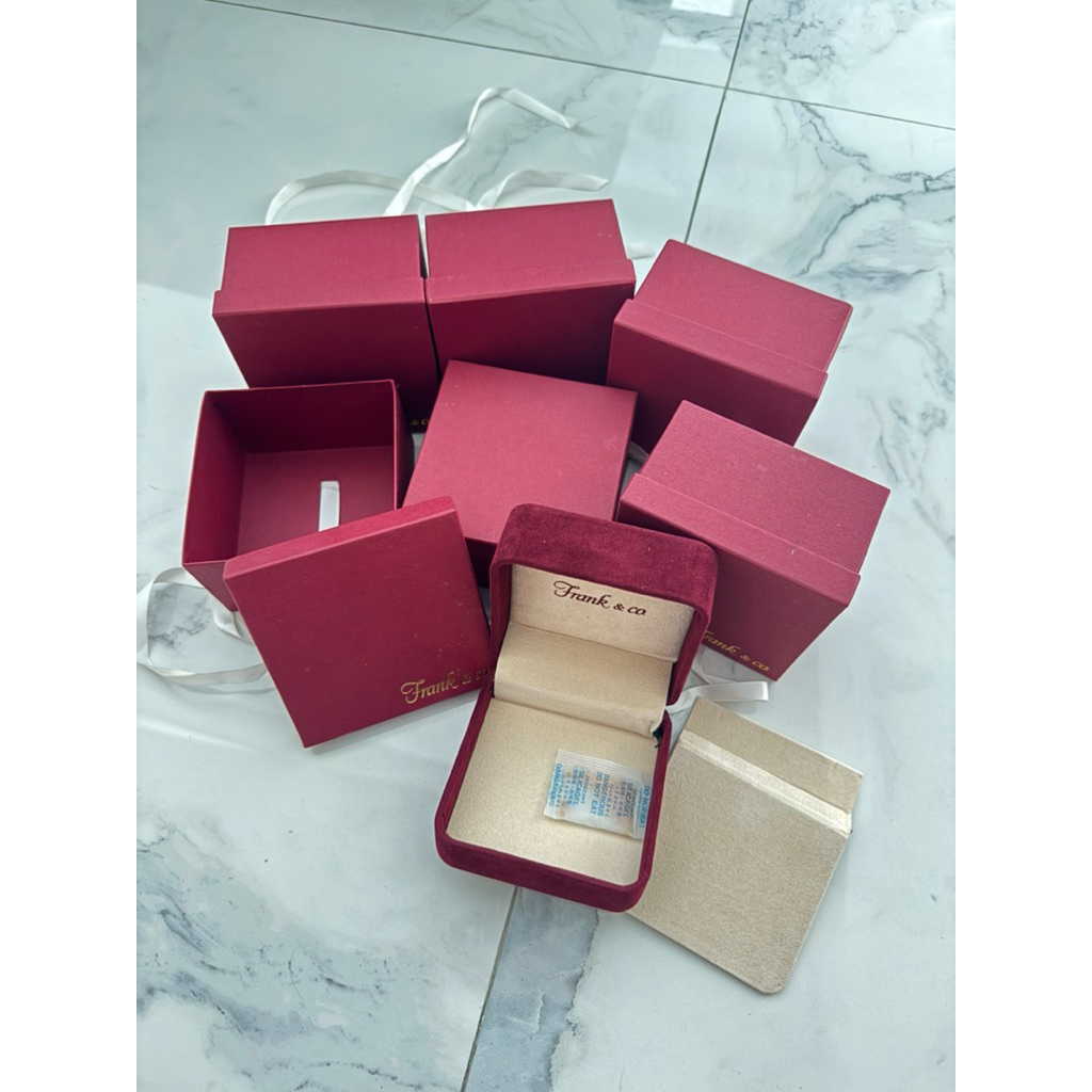 FRANK & CO Frank and Co Box Ukuran Besar Kemasan Packaging Perhiasan Jewellery KOTAK PERHIASAN PL